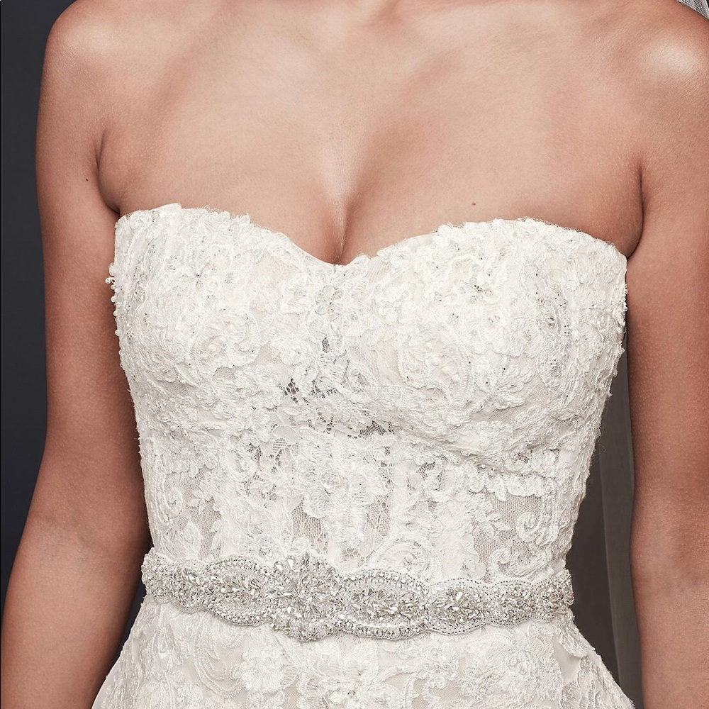 David’s Bridal Collection wedding gown.